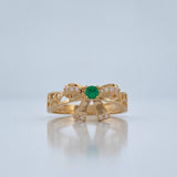 Anillo Moño 3.15gr / T6 3/4 / Oro Amarillo 18K %