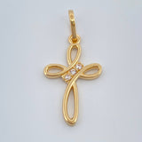 Dije Cruz Liston 1.45gr / 1 in / Oro Amarillo 18K %