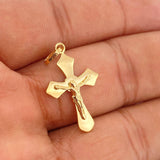 Dije Cruz Cristo 2gr / 1 1/4 in / Oro Amarillo 18K %