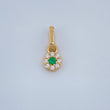 Dije Halo 0.45gr / 1/2 in / Oro Amarillo 18K %
