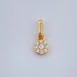Dije Halo 0.45gr / 1/2 in / Oro Amarillo 18K %
