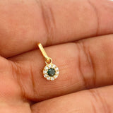 Dije Halo 0.6gr / 1/2 in / Oro Amarillo 18K %