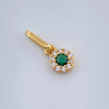 Dije Halo 0.6gr / 1/2 in / Oro Amarillo 18K %