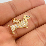 Dije Perro Salchicha 2.15gr / 1 in / Oro Amarillo 18K %
