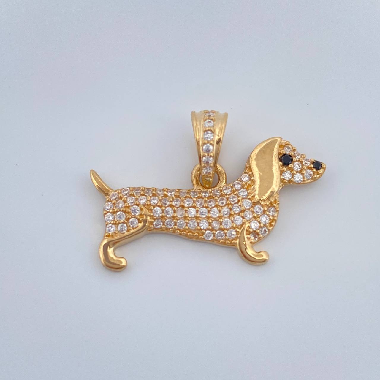 Dije Perro Salchicha 2.15gr / 1 in / Oro Amarillo 18K %
