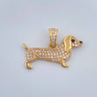 Dije Perro Salchicha 2.15gr / 1 in / Oro Amarillo 18K %