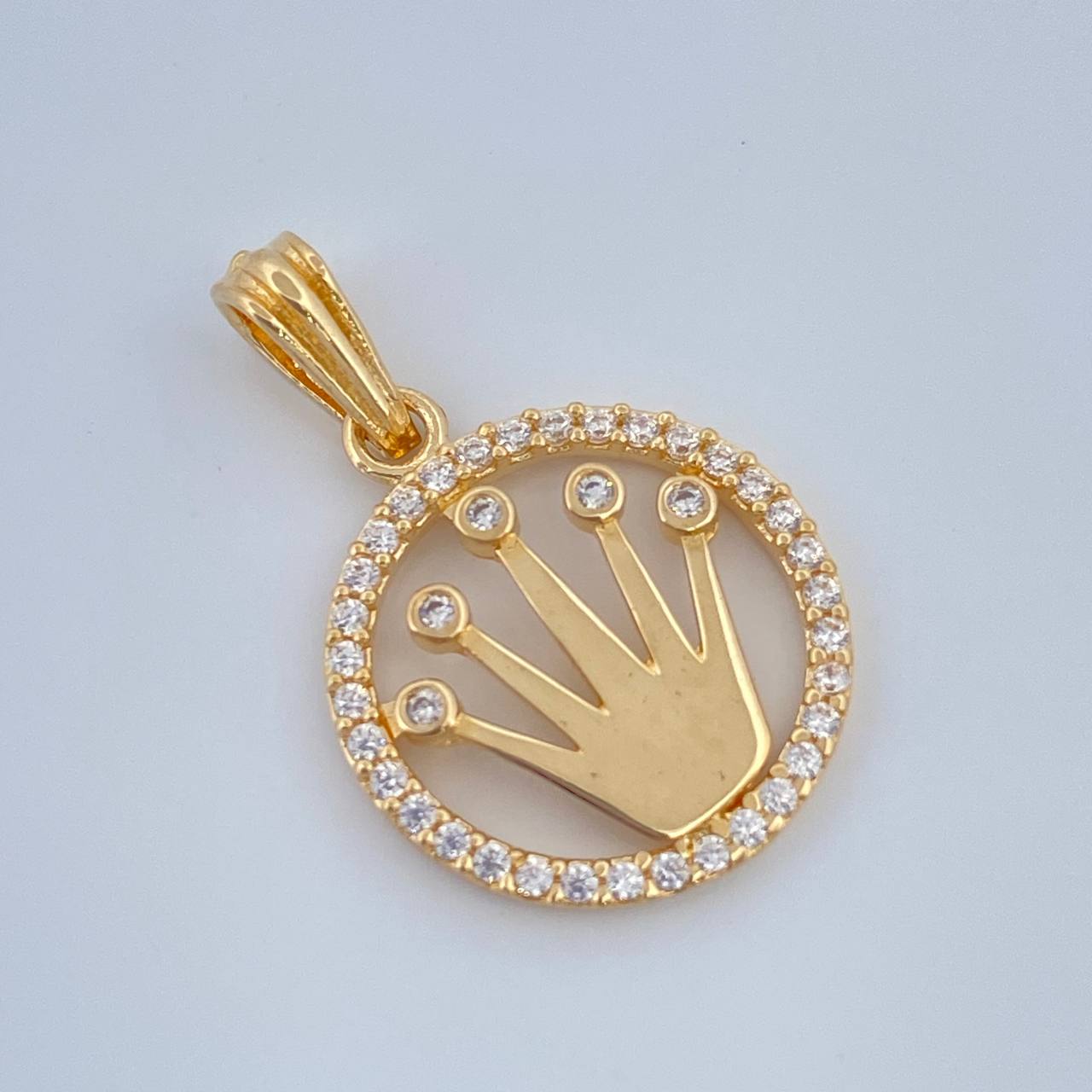 Dije Corona 1.6gr / 3/4 in / Oro Amarillo 18K %