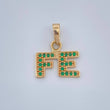Dije Fe 0.85gr / 1/2 in / Oro Amarillo 18K %