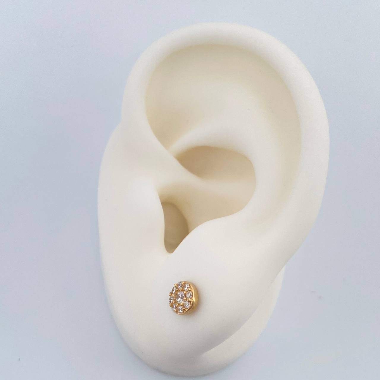 Topos Halo 0.95gr / Oro Amarillo 18K %