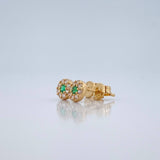 Topos Halo 0.95gr / Oro Amarillo 18K %