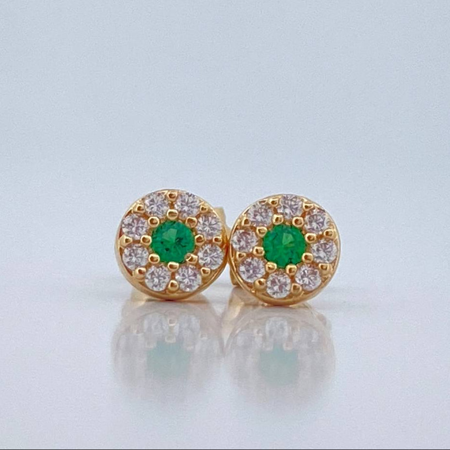 Topos Halo 0.95gr / Oro Amarillo 18K %