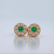 Topos Halo 0.95gr / Oro Amarillo 18K %
