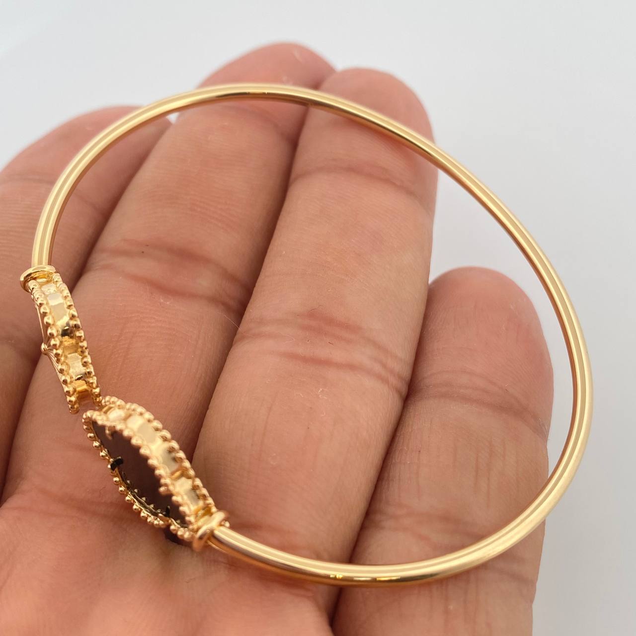 Pulso Trebol 8.5gr / 7 1/2 in / 1.95mm Oro Amarillo 18K %