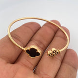 Pulso Trebol 7.5gr / 7 1/2 in / 2mm Oro Amarillo Nac.Esp. 18K %