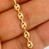 Tobillera GC 4.9gr / 10 3/4 in / 3.8mm Oro Amarillo 18K %