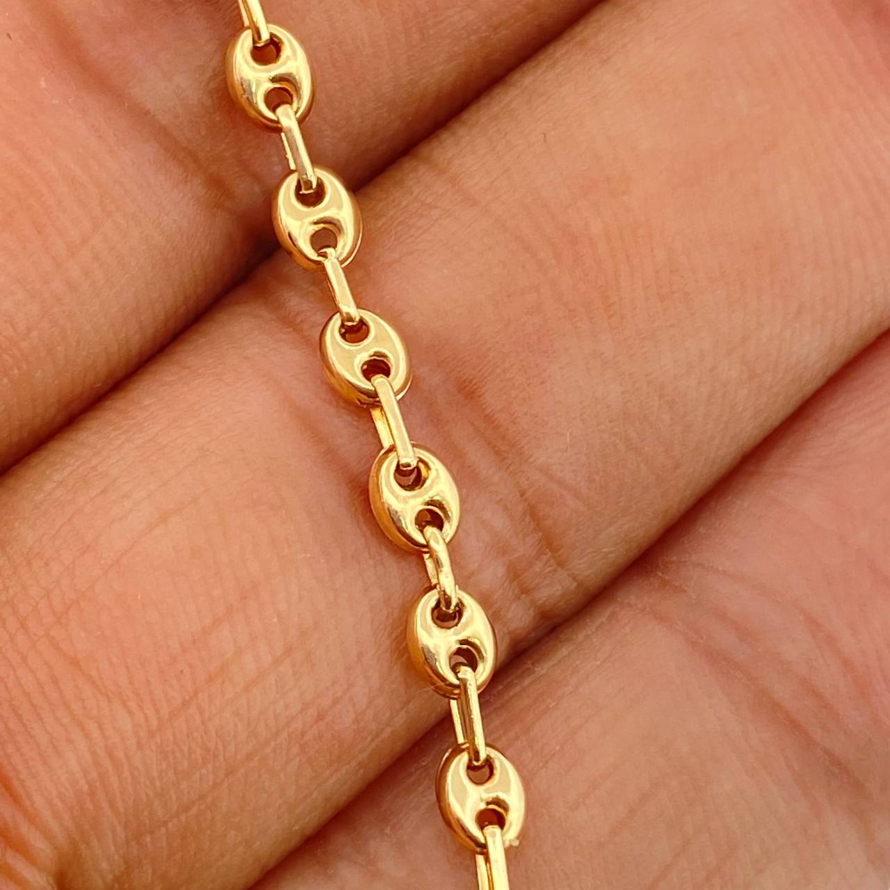 GC Bracelet 2.55gr / 7 1/2 in / 3mm Yellow Gold 18K %