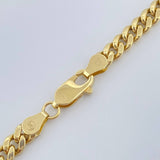 Cadena Cubana 10.55gr / 26 1/4 in / 4.35mm Oro Amarillo +1 14K Italy $