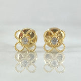 Topos Flor  0.65gr / Oro 18K ©