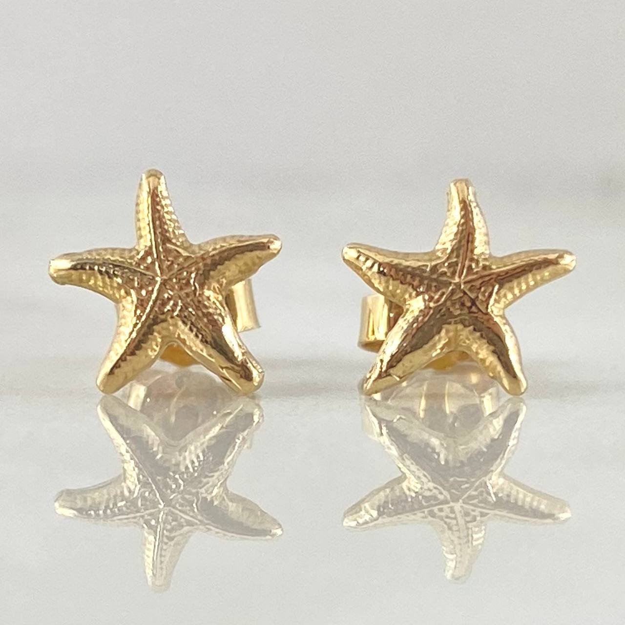 Stud Earrings Sea 0.95gr / 18K Gold ©