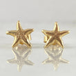 Stud Earrings Sea 0.95gr / 18K Gold ©