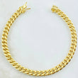 Cuban Links Bracelet 5.9gr / 8.3in / 14K Gold Italy