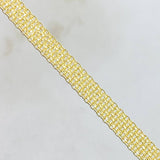 Bismark Bracelet 3.25gr / 7 in / 14K Gold Italy