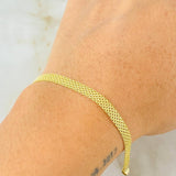 Bismark Bracelet 3.25gr / 7 in / 14K Gold Italy ©