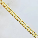 Cadena Cubana 13gr / 23 1/2 in / Oro Amarillo 14K Italy