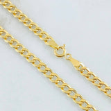 Cuban Links 6.55gr / 19 3/4 in / 18K Gold +1
