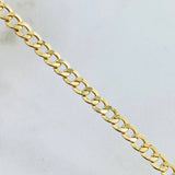 Cuban Links 6.55gr / 19 3/4 in / 18K Gold +1