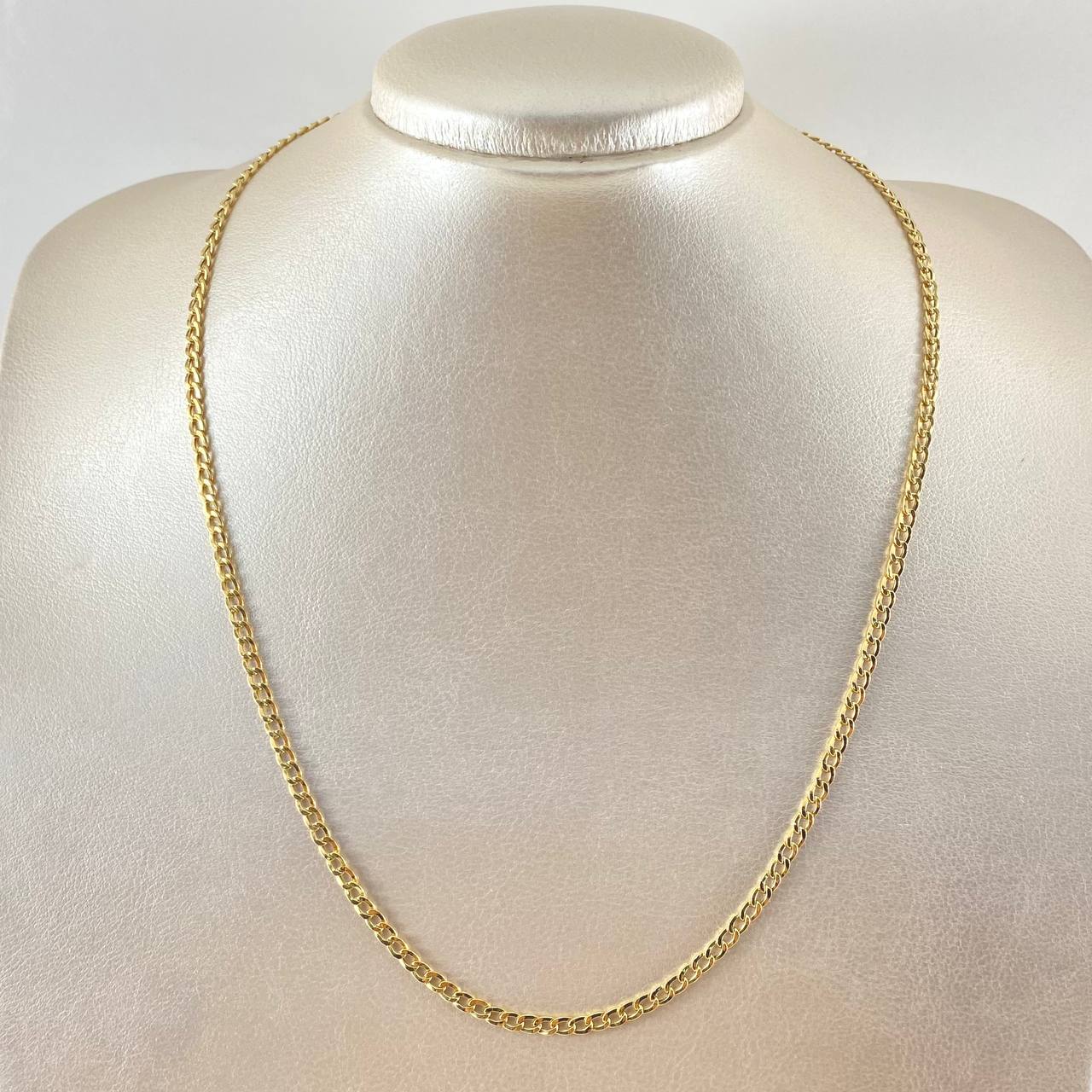 Cadena Cubana 3.75gr / 19 3/4 in / 3.3mm Oro Amarillo +1 18K *