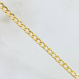 Cadena Cubana 3.75gr / 19 3/4 in / 3.3mm Oro Amarillo +1 18K *