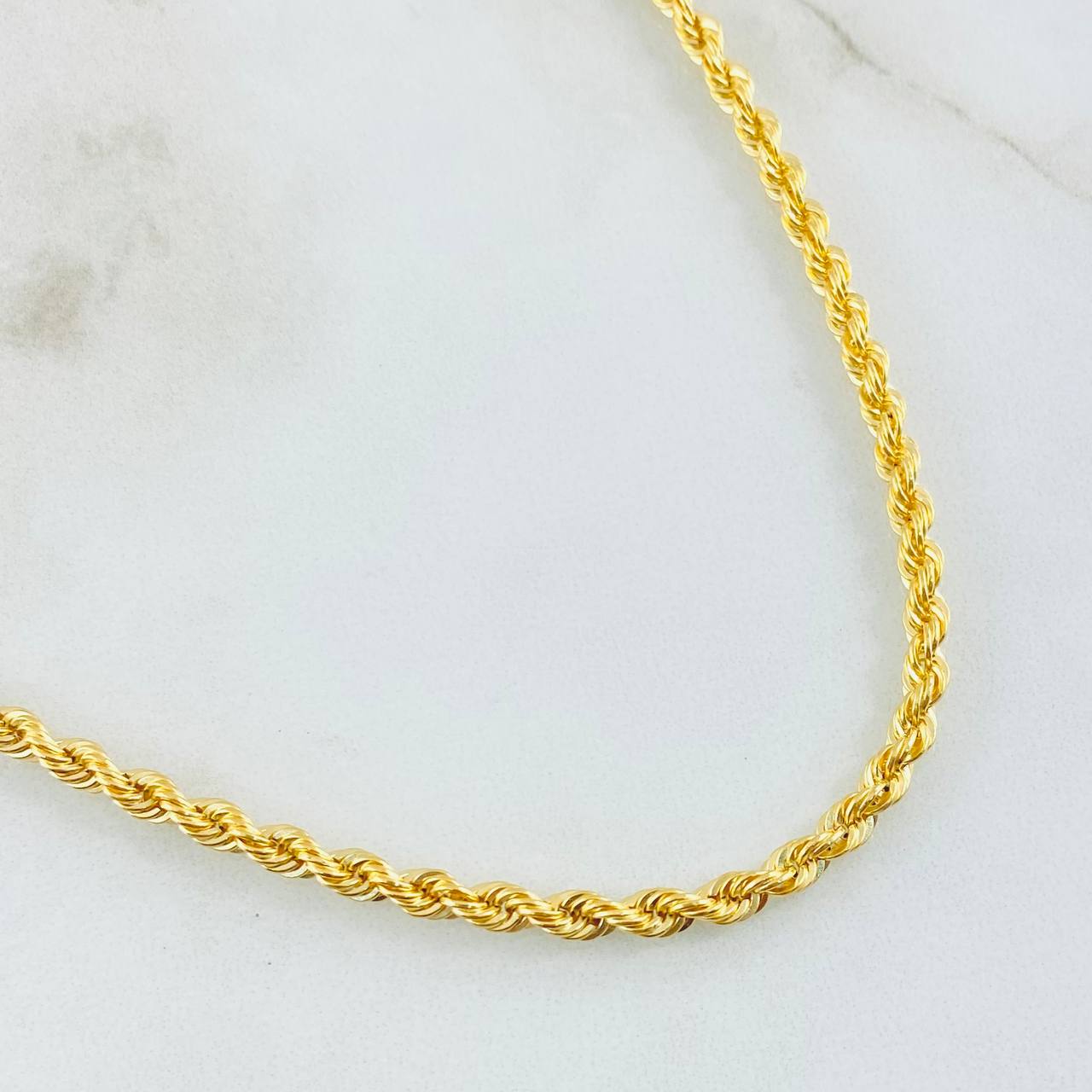 Rope Chain 6.7gr / 19.7in / 18K Gold +3$