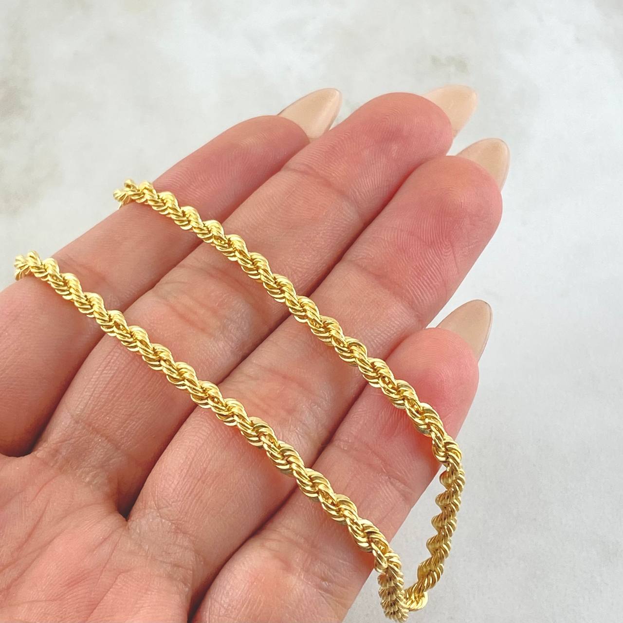 Rope Chain 6.7gr / 19.7in / 18K Gold +3$