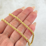 Rope Chain 6.7gr / 19.7in / 18K Gold +3$