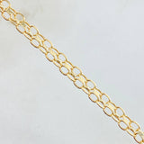 Cadena China 11.3gr / 21 3/4 in / Oro Amarillo +1 18K *