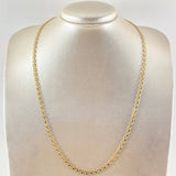 Cadena China 11.3gr / 21 3/4 in / Oro Amarillo +1 18K *