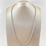 Cadena Ice 20.9gr / 25 1/2 in / Oro Blanco 14K Italy ©