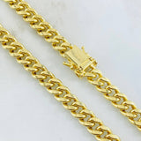 Cadena Cubano 17.7gr / 23 1/2 in / Oro Amarillo 14K Italy *
