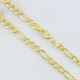 Figaro Chain 6.5gr / 23 1/2 in / 14K Gold Italy