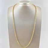 Rope Chain 9.15gr / 27 1/2 in / 14K Gold Italy *