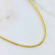 Cadena Franco 7.5gr / 23 1/2 in / Oro Amarillo 14K Italy