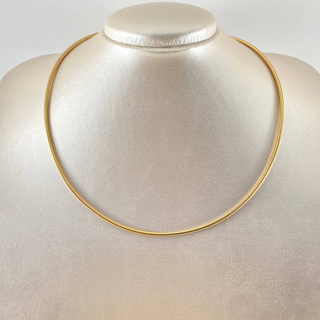 Reticulated Chain 5.6gr / 17 3/4 in Yellow Gold +4