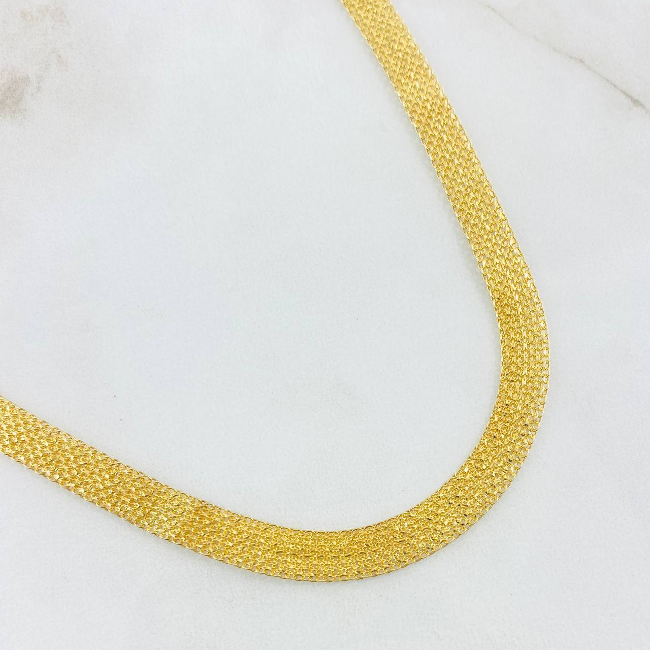 Cadena China 11.6gr / 25 1/2 in / Oro Amarillo 14K Italy