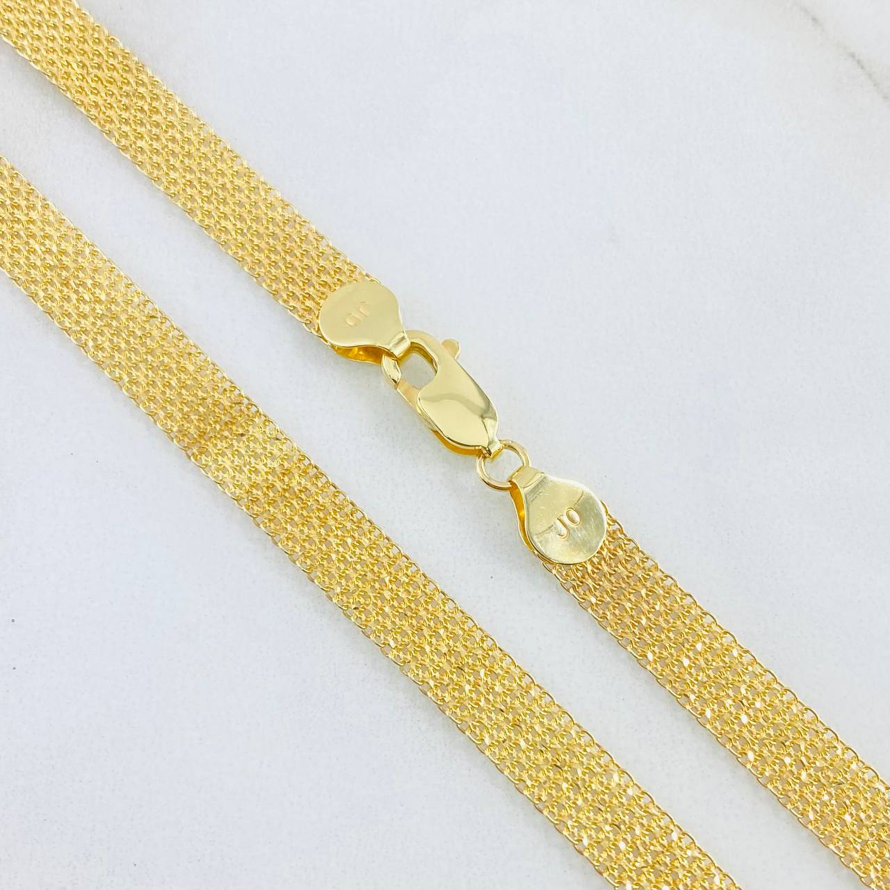 Cadena China 11.6gr / 25 1/2 in / Oro Amarillo 14K Italy