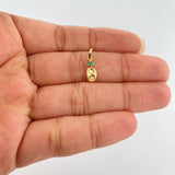 Dije Troquel GC Esmeralda 04 Pts 0.35gr / 3/4 in / Oro Amarillo 18K %
