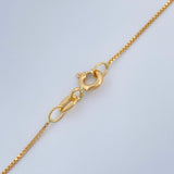 Cadena Veneciana 1.75gr / 17 3/4 in / 0.3mm Oro Amarillo +3 18K &