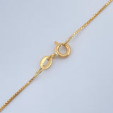 Cadena Veneciana 1.7gr / 17 3/4 in / 0.4mm Oro Amarillo +3 18K &