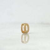 Charm Letter O 0.35gr / 0.5cm / Yellow Gold Drum