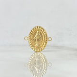 Charm Virgen Milagrosa 1.55gr / 2.2cm / Stamped Yellow Gold ©